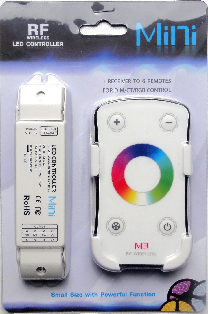 RGB ovládač M3+M3-3A
